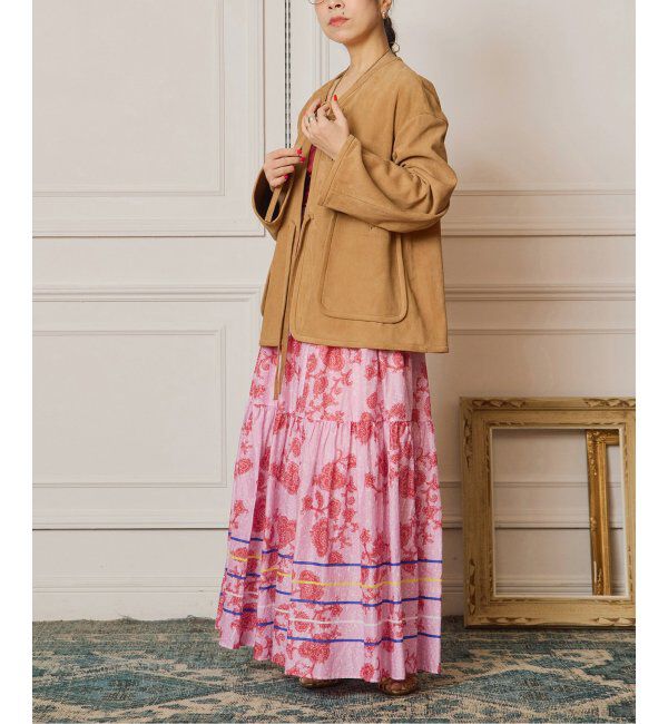 IENA LA BOUCLE「IENA LA BOUCLE レザーストリングブルゾン」|その他|