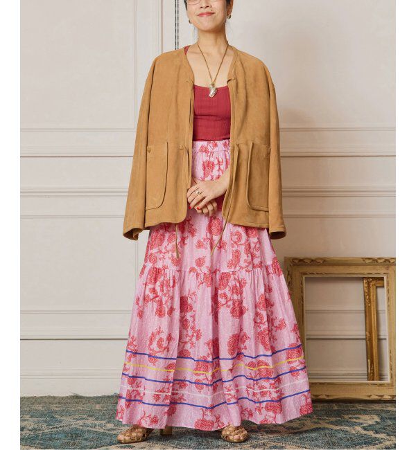 IENA LA BOUCLE「IENA LA BOUCLE レザーストリングブルゾン」|その他|