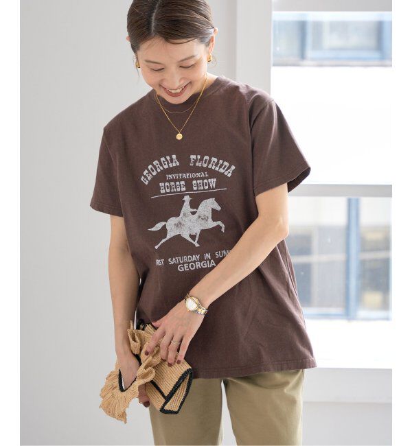 IENA「COUTURE D&rsquo;ADAM/クチュールドアダム Vintage Remake TEE」|Tシャツ・カットソー|