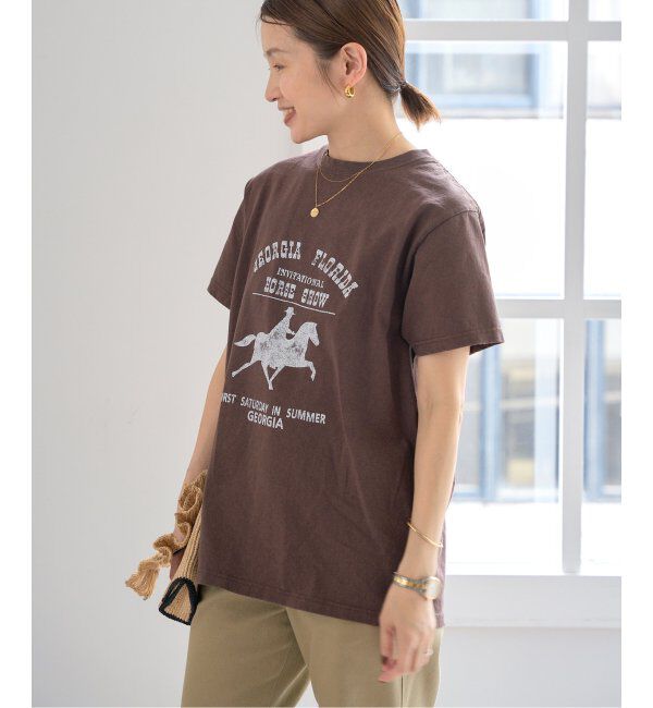 IENA「COUTURE D&rsquo;ADAM/クチュールドアダム Vintage Remake TEE」|Tシャツ・カットソー|