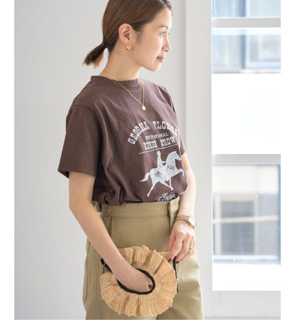 IENA「COUTURE D&rsquo;ADAM/クチュールドアダム Vintage Remake TEE」|Tシャツ・カットソー|