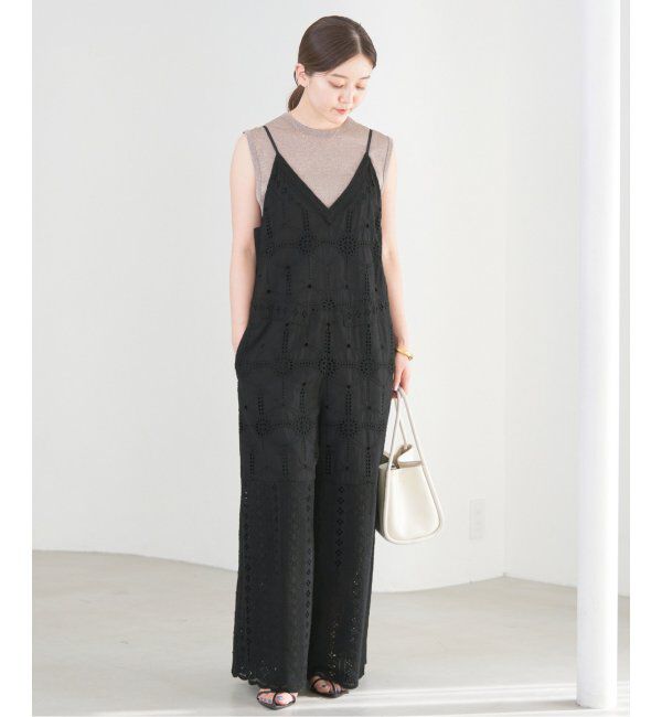 IENA「《WEB限定/追加6》レースオールインワン」|オールインワン|