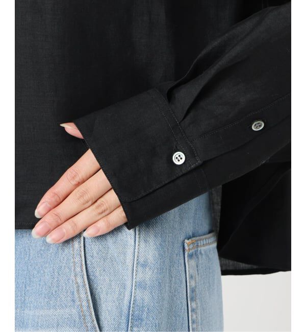 IENA「《追加2》ラミーリヨセルショートシャツ」|シャツ・ブラウス|