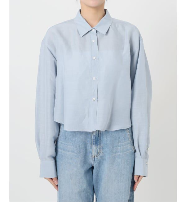 IENA「《追加2》ラミーリヨセルショートシャツ」|シャツ・ブラウス|