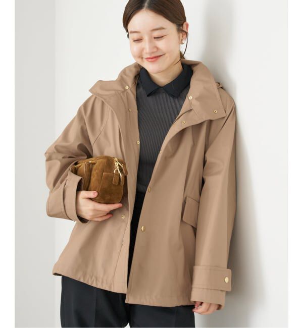 IENA「《一部カラーWEB限定》ボンディングフーデッドブルゾン」|その他|