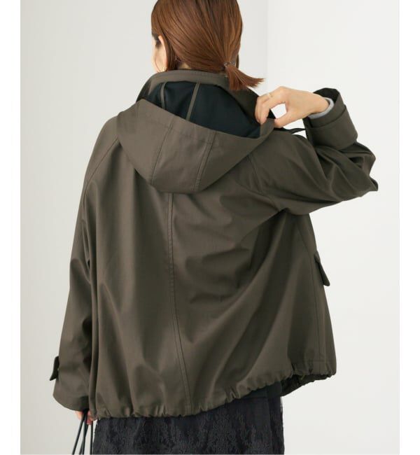 IENA「《一部カラーWEB限定》ボンディングフーデッドブルゾン」|その他|