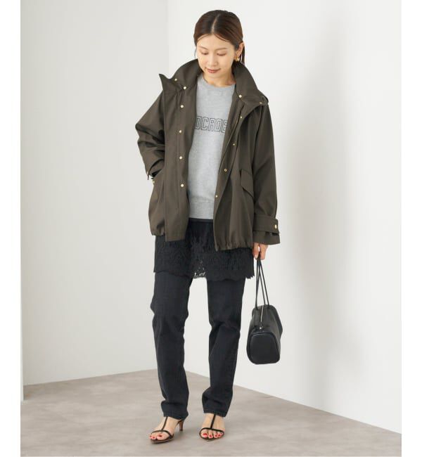 IENA「《一部カラーWEB限定》ボンディングフーデッドブルゾン」|その他|