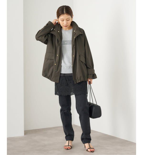 IENA「《一部カラーWEB限定》ボンディングフーデッドブルゾン」|その他|