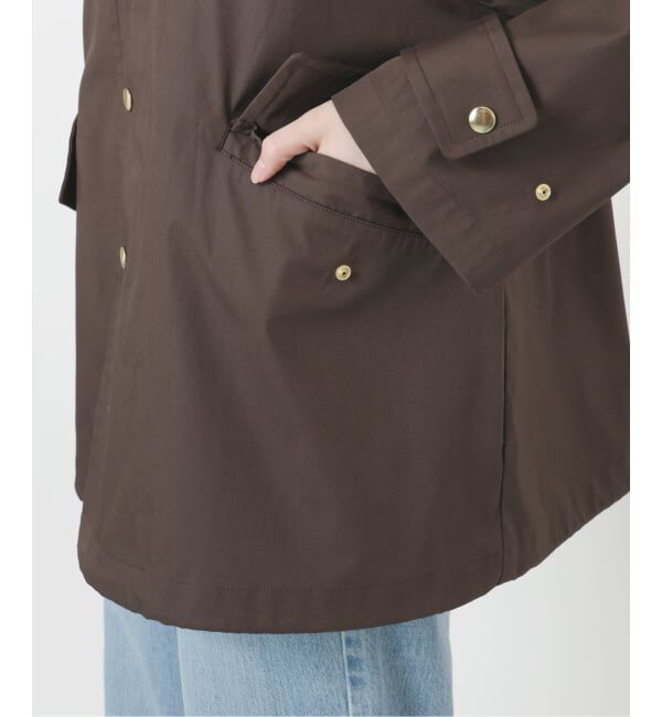 IENA「《一部カラーWEB限定》ボンディングフーデッドブルゾン」|その他|