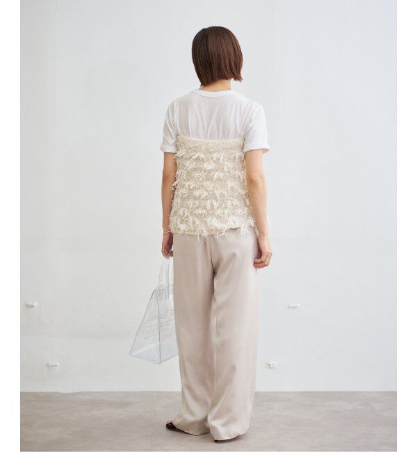 IENA「フリンジラメニット」|ニット・セーター|