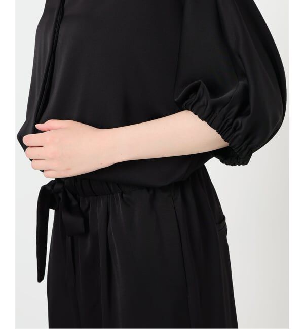 VERMEIL par iena「サテンオールインワン」|オールインワン|