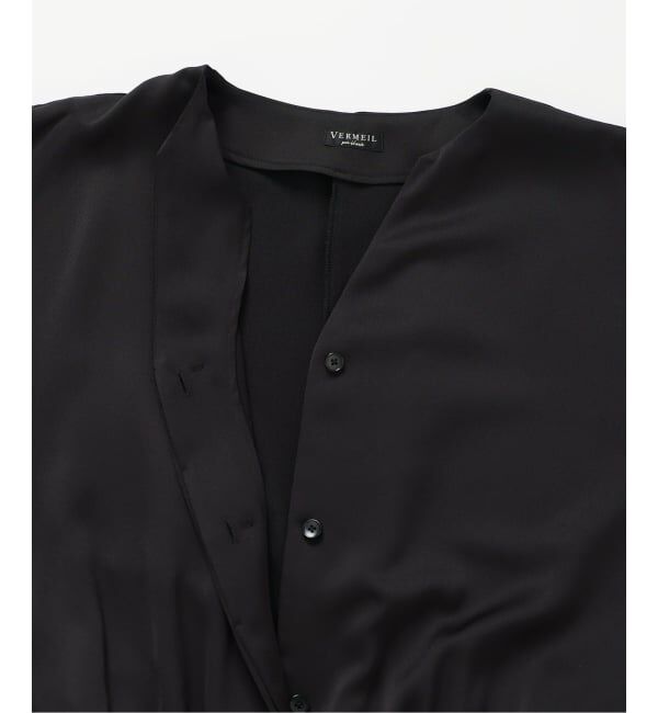 VERMEIL par iena「サテンオールインワン」|オールインワン|