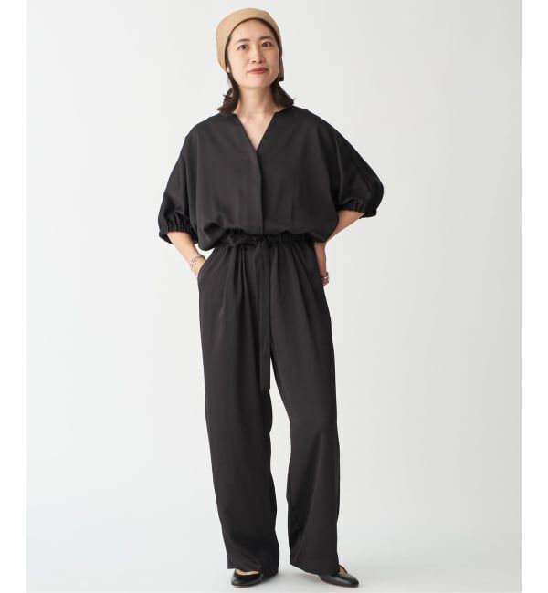 VERMEIL par iena「サテンオールインワン」|オールインワン|