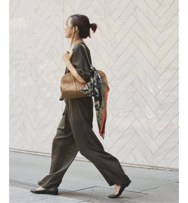 VERMEIL par iena「サテンオールインワン」|オールインワン|