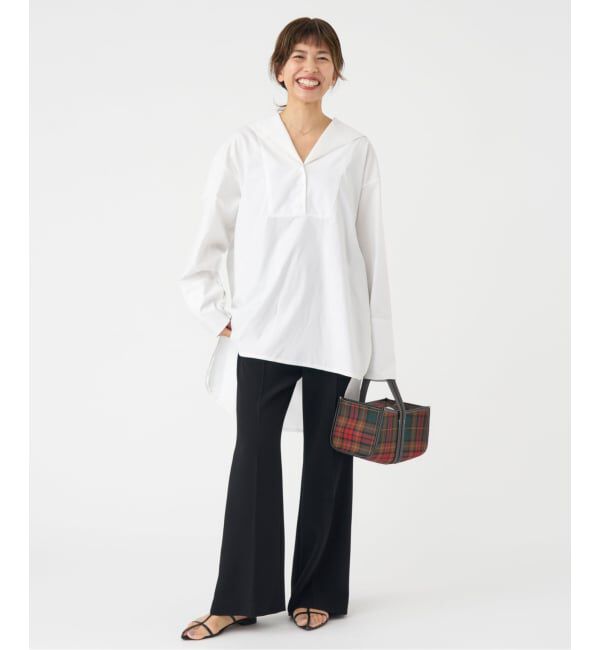 IENA「セイラーカラードレスシャツ」|シャツ・ブラウス|