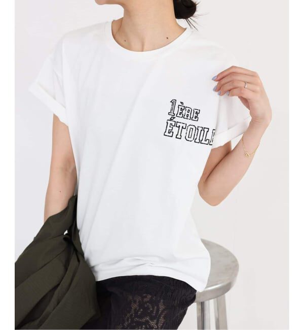 SLOBE IENA「《追加2》1ST ETOILE Tシャツ」|Tシャツ・カットソー|