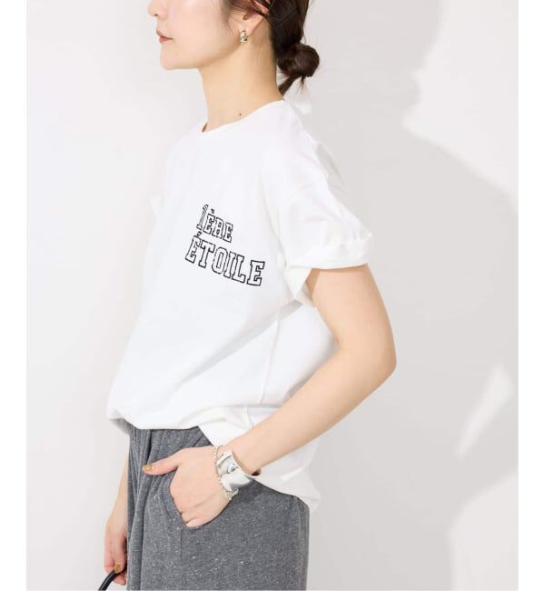 SLOBE IENA「《追加2》1ST ETOILE Tシャツ」|Tシャツ・カットソー|