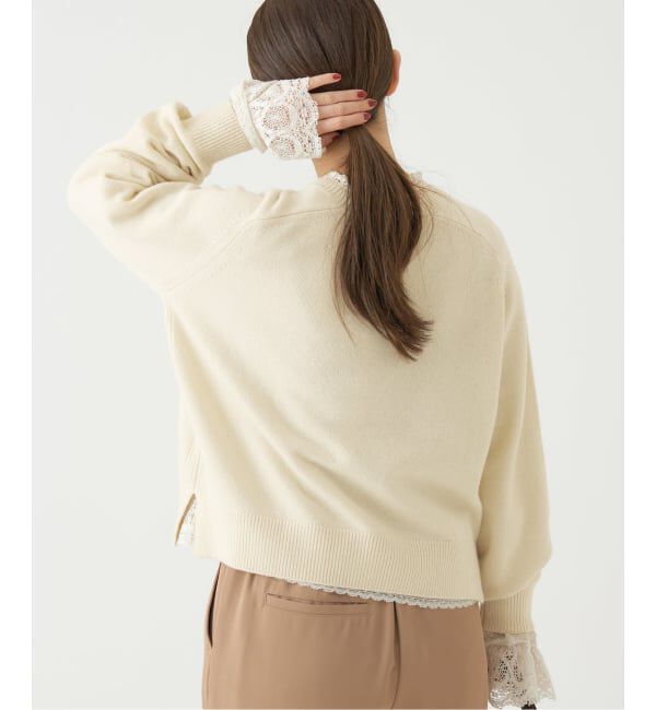 IENA「SUPER180クルーネックプルオーバー」|ニット・セーター|