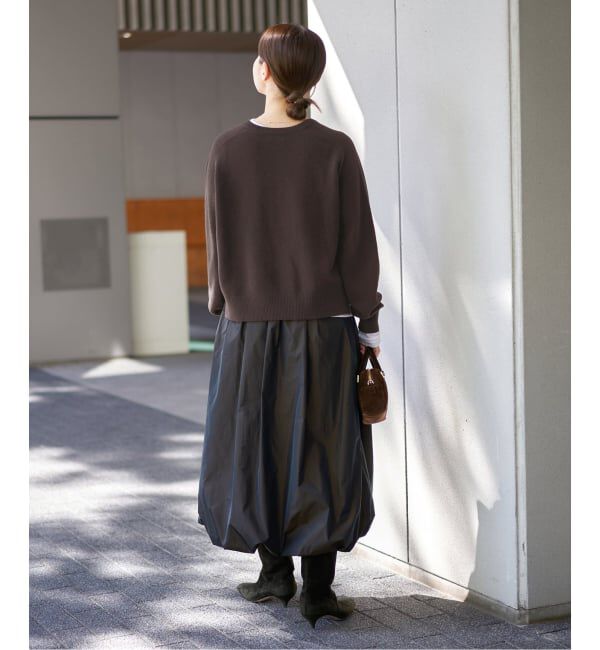 IENA「SUPER180クルーネックプルオーバー」|ニット・セーター|