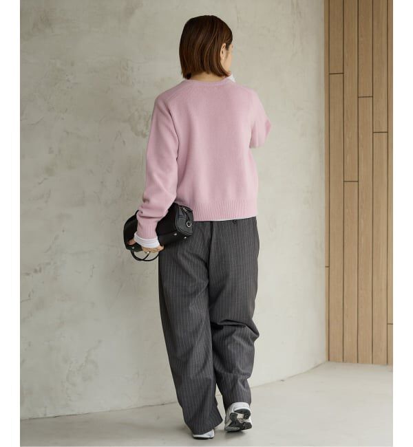 IENA「SUPER180クルーネックプルオーバー」|ニット・セーター|