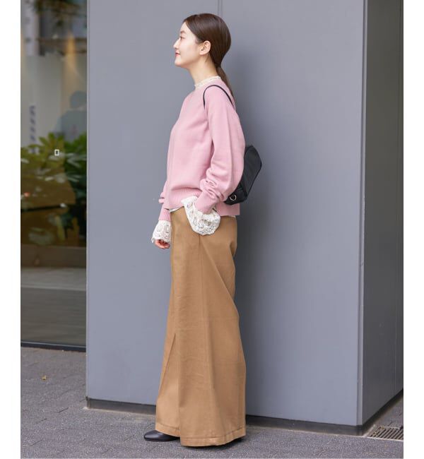 IENA「SUPER180クルーネックプルオーバー」|ニット・セーター|