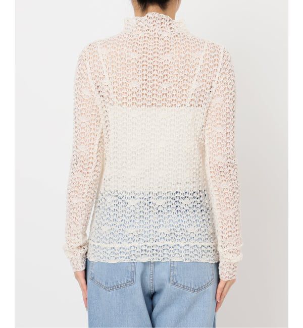 IENA LA BOUCLE「IENA LA BOUCLE antik dantel レースカットソー」|Tシャツ・カットソー|