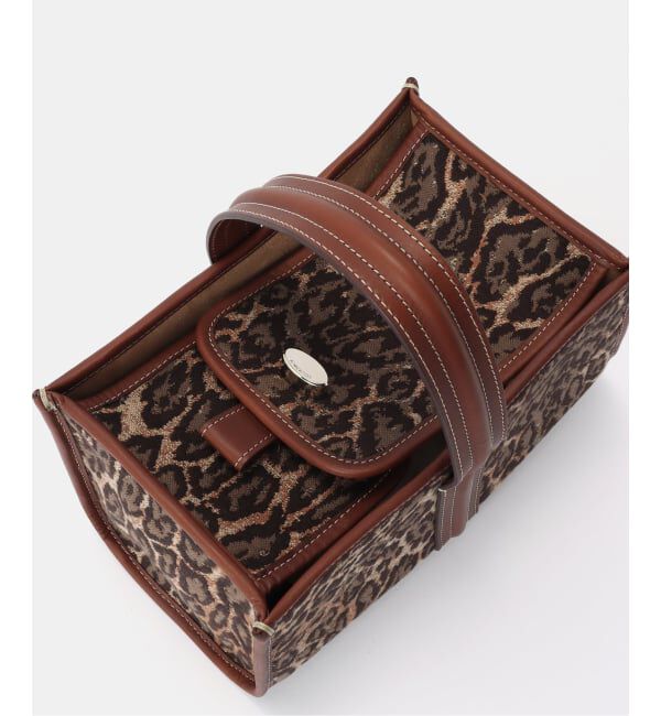 IENA「A VACATION/ア ヴァケーション SEE SAW BAG LEO バッグ A104-SEE SAW」|ハンドバッグ|