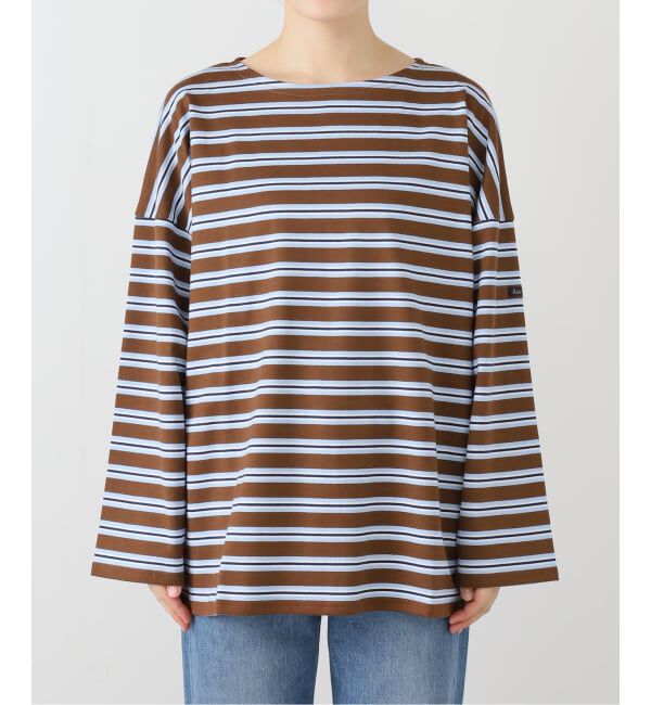 SLOBE IENA「LE MINOR/ルミノア SLOBE別注 マルチボーダー」|Tシャツ・カットソー|