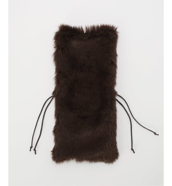 SLOBE IENA「BAGMATI/バグマティ SLOBE別注 ファーカゴバッグ」|かごバッグ|