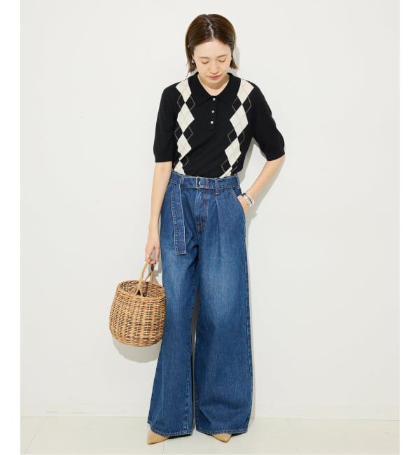 SLOBE IENA「BAGMATI/バグマティ SLOBE別注 ファーカゴバッグ」|かごバッグ|