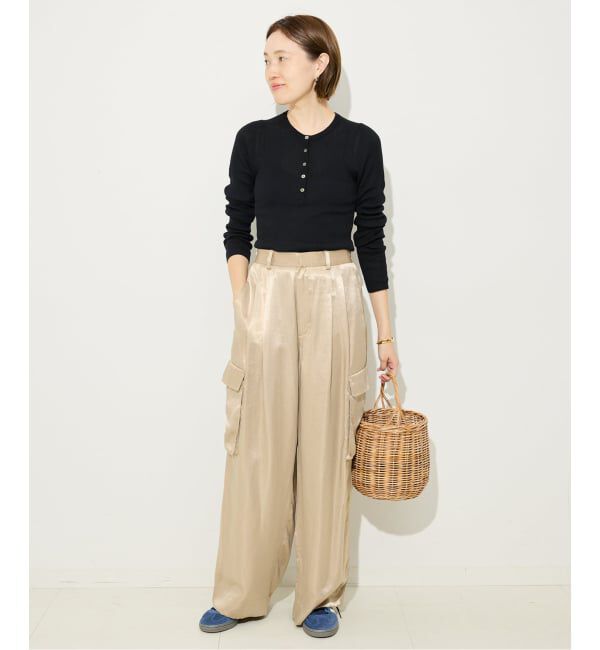 SLOBE IENA「BAGMATI/バグマティ SLOBE別注 ファーカゴバッグ」|かごバッグ|