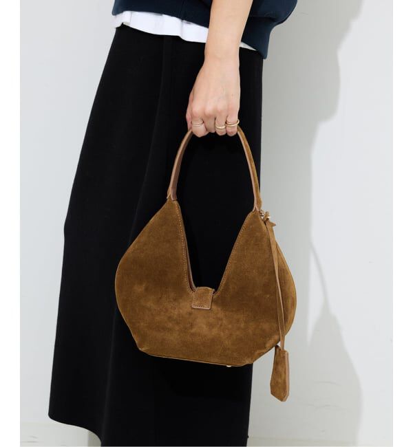 SLOBE IENA「CHRISTIAN VILLA/クリスチャン ヴィラ ワンハンドルバッグ」|ハンドバッグ|キャメル