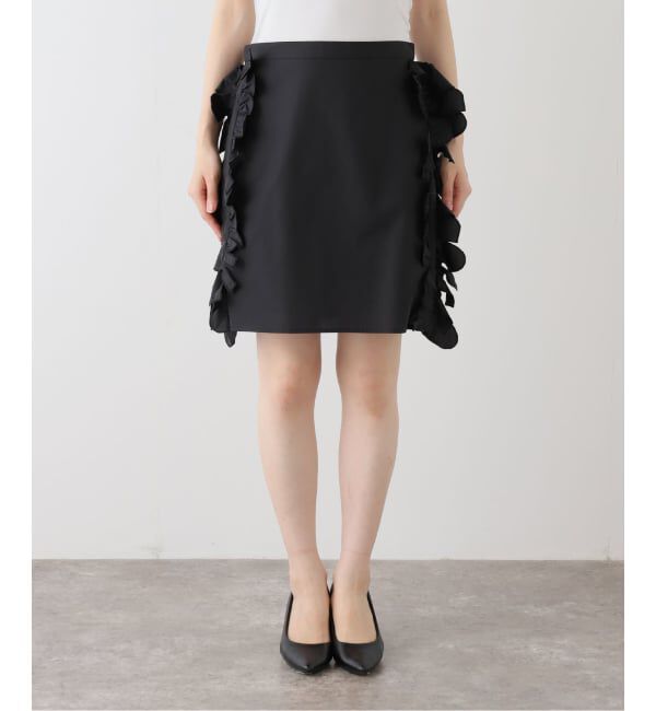 IENA LA BOUCLE「JUN MIKAMII/ジュンミカミ ラッフルスカート 25AW-6-J」|スカート|