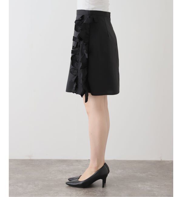 IENA LA BOUCLE「JUN MIKAMII/ジュンミカミ ラッフルスカート 25AW-6-J」|スカート|