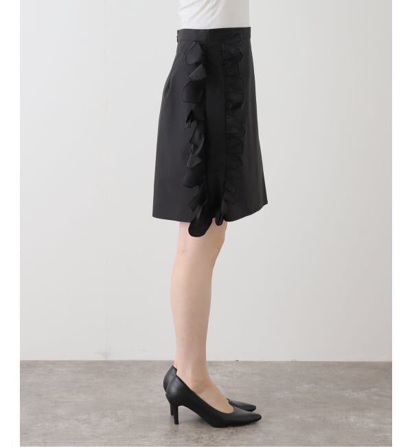 IENA LA BOUCLE「JUN MIKAMII/ジュンミカミ ラッフルスカート 25AW-6-J」|スカート|