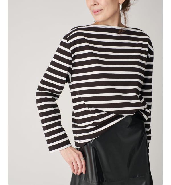 VERMEIL par iena「Paralleled cotton プルオーバー」|Tシャツ・カットソー|ブラック