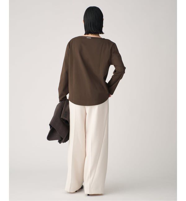 VERMEIL par iena「Paralleled cotton プルオーバー」|Tシャツ・カットソー|