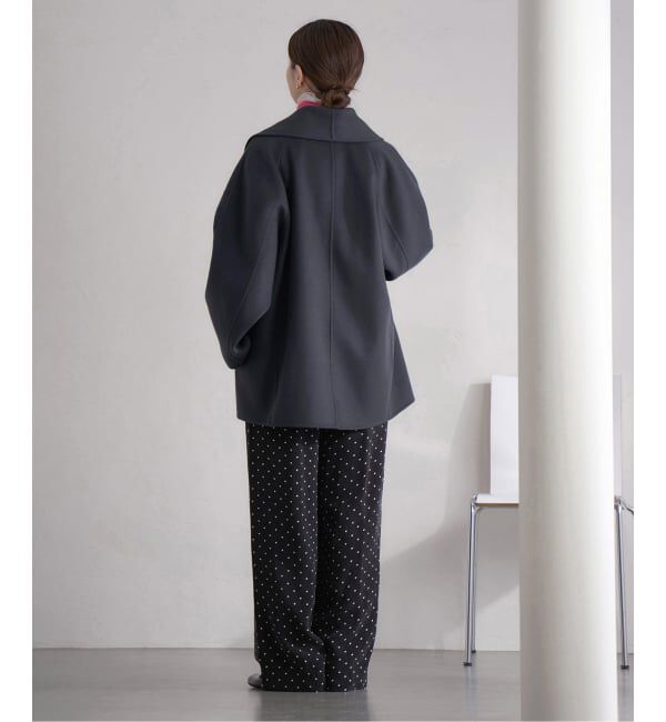 IENA「《追加》Super160 ショールカラーハーフコート」|その他|