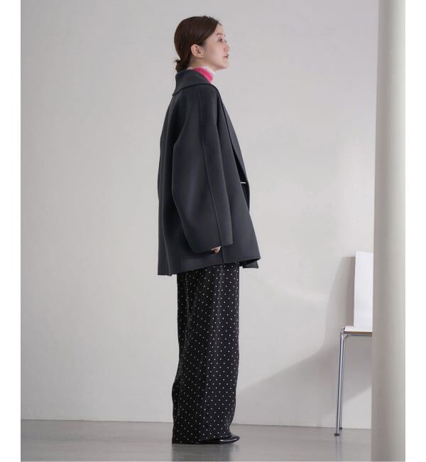 IENA「《追加》Super160 ショールカラーハーフコート」|その他|