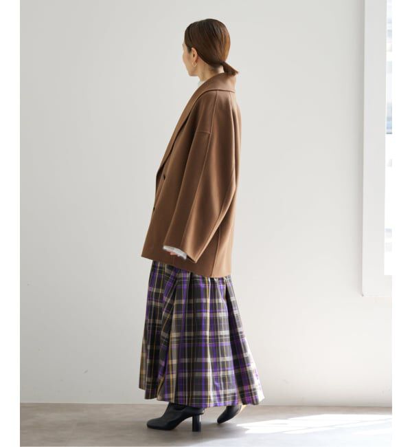 IENA「《追加》Super160 ショールカラーハーフコート」|その他|