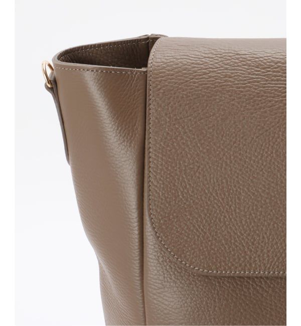 IENA「YOUNG&OLSEN/ヤングアンドオルセン EMBOSSED LEATHER TOTE L バッグ  YO2503-GD014」|トートバッグ|