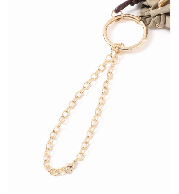 SLOBE IENA「SLOBE 巾着チャーム」|キーケース|