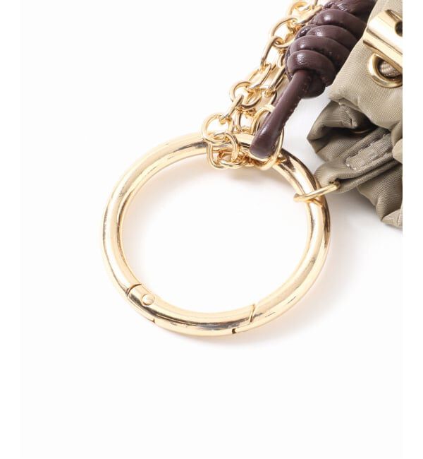 SLOBE IENA「SLOBE 巾着チャーム」|キーケース|