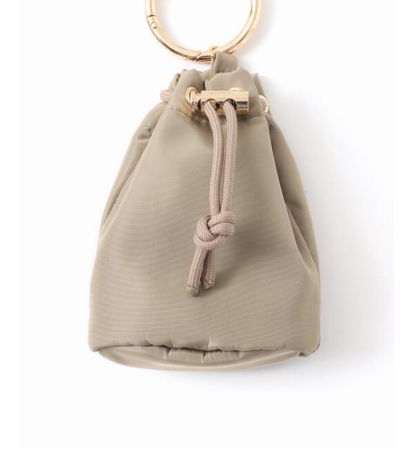 SLOBE IENA「SLOBE 巾着チャーム」|キーケース|