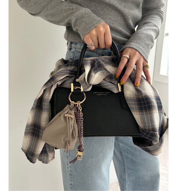 SLOBE IENA「SLOBE 巾着チャーム」|キーケース|