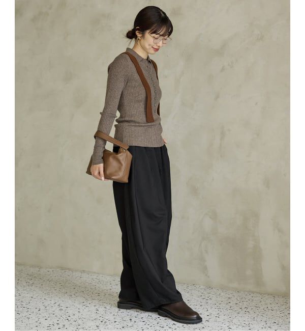 IENA「《追加》ウォッシャブル コクーンパンツ」|その他|