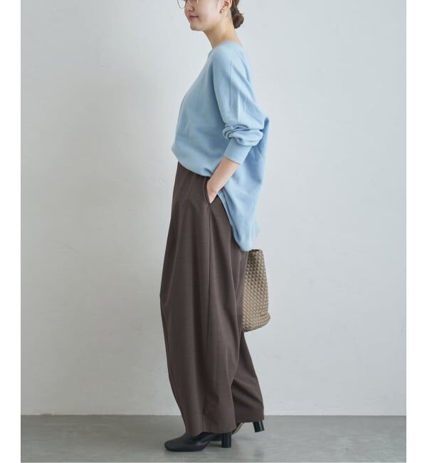 IENA「《追加》ウォッシャブル コクーンパンツ」|その他|