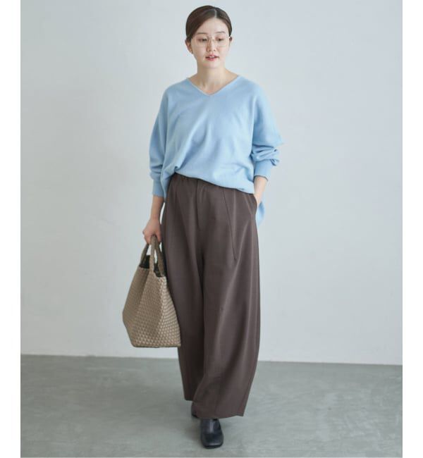 IENA「《追加》ウォッシャブル コクーンパンツ」|その他|