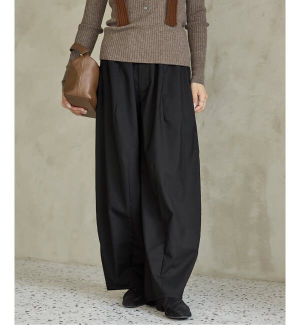 IENA「《追加》ウォッシャブル コクーンパンツ」|その他|