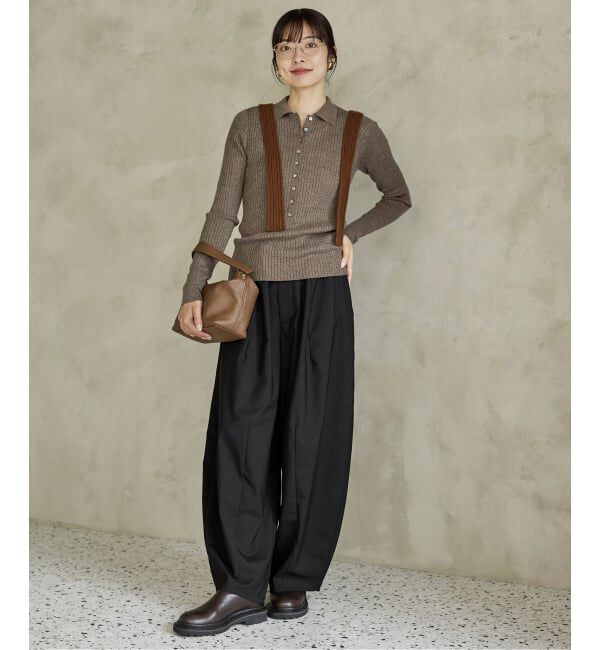 IENA「《追加》ウォッシャブル コクーンパンツ」|その他|